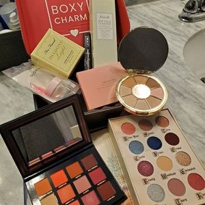 Boxy Charm... lot of makeup/face products!